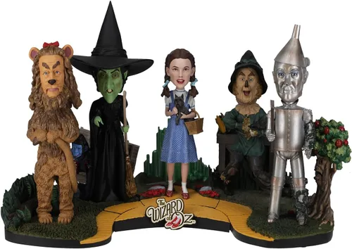 Miniatura 5 de Royal Bobbles La Cabeza Bobblehead de León Cobarde del Mago de Oz Figura Coleccionable Bobblescape