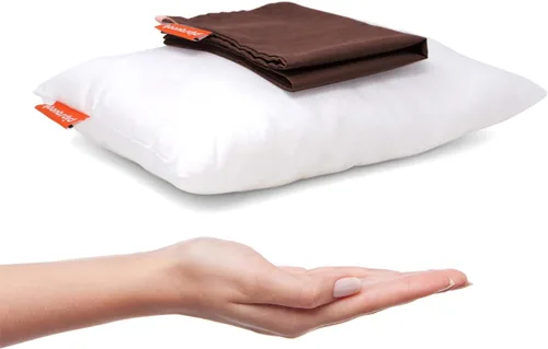 Miniatura 14 de Pipsqueak - Almohada pequeña, pequeña, pequeña, 11 x 7 pulgadas, perfecta para viajes, automóviles, aviones, camping, perros, niños pequeños, niños