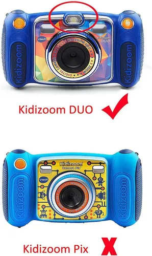 Miniatura 8 de Hermitshell Estuche rígido de almacenamiento EVA para cámara VTech Kidizoom Duo/Twist Selfie Azul