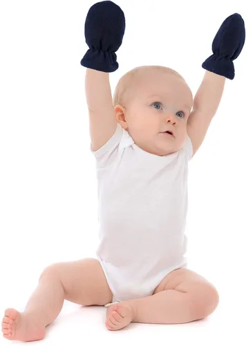 Miniatura 21 de SATINIOR 3 pares de guantes de invierno para bebés y niños pequeños, guantes cálidos de forro polar para bebé niño y niña