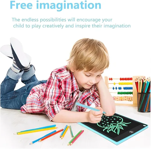 Miniatura 4 de Tableta de escritura LCD para niños, tablero de escritura de dibujo electrónico, tablero de dibujo educativo para niños de 6 años en adelante, niños