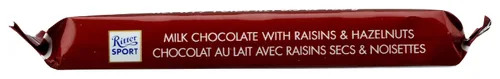 Miniatura 4 de Ritter Sport, Barra de chocolate con pasas y avellanas, 3.5 oz