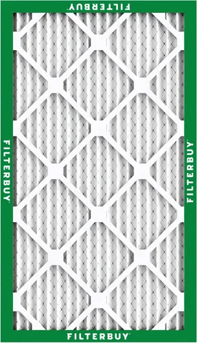 Miniatura 9 de Filterbuy - Filtro de aire de 16 x 25 x 1 pulgadas, MERV 8, Defensa Esencial contra el Polvo y las Alergias (paquete de 12), Filtros plisados