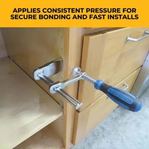 Miniatura 3 de FastCap Abrazadera ajustable de acero STILERITE con cabezal de plástico que no daña