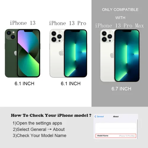Miniatura 69 de FABSPARK Funda para iPhone 14 Pro Max, bonita funda colorida con láser, retro, exquisita, rizada, borde ondulado, protector estético de TPU suave