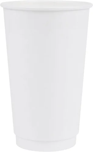 Miniatura 44 de Restaurantware Tazas de café de papel de 4 onzas, 25 tazas de papel desechables de doble pared, a prueba de fugas, reciclables, tazas calientes
