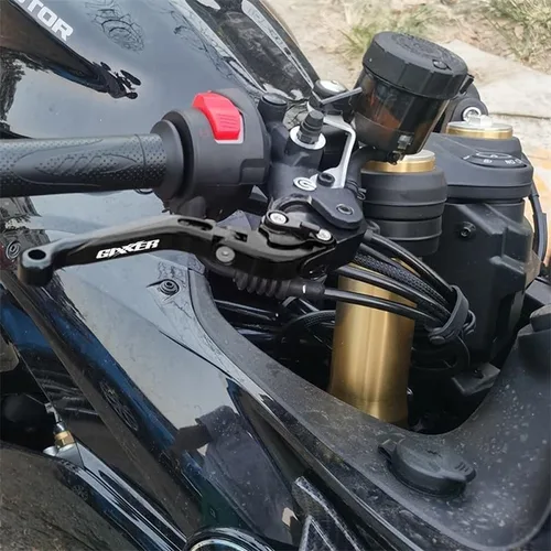 Miniatura 3 de KAnduo M - Palancas de embrague de freno plegables ajustables y extensibles para motocicleta Suzuki GIXXER 250 SF 250SF 150 125 2020-2023 Y