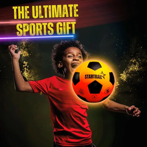 Miniatura 9 de Balón de fútbol iluminado, bola que brilla en la oscuridad NO 5, regalos de fútbol para niños de 8 a 12, 12 a 14 años, ideas de regalo para niños