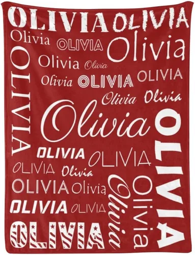 Miniatura 9 de Manta de bebé personalizada con nombre, manta personalizada con nombre, manta personalizada para adultos, niños, cumpleaños, Navidad, Día