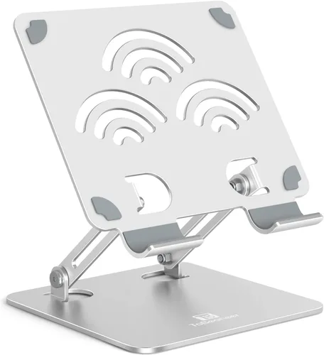 Miniatura 9 de Soporte Ajustable para Tablet de Escritorio, Soporte de Aluminio Premium para iPads, Tablets, Kindles, Switch, Teléfonos y Todos los Dispositivos