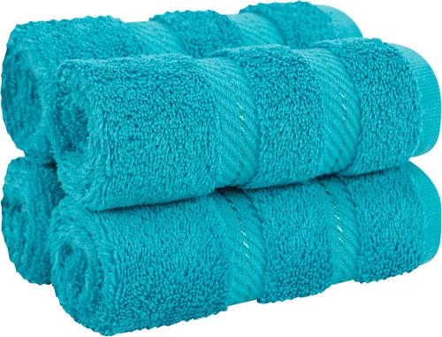 Miniatura 65 de American Soft Linen - Juego de 4 toallas, 100% de algodón turco, 27 x 54 pulgadas, tamaño extragrande, toallas para la ducha, color amarillo