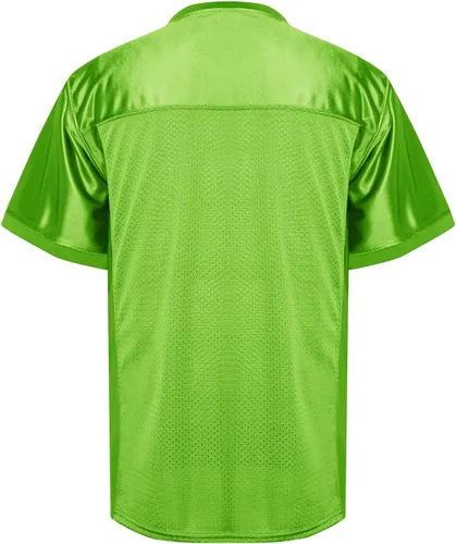 Miniatura 3 de Camiseta de fútbol en blanco, camiseta atlética de fútbol para hombre, camiseta deportiva de hip hop, S-3XL