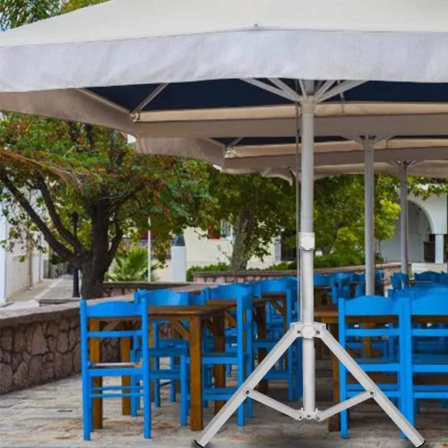 Miniatura 3 de Base de sombrillas, tornillo ajustable, resistente, ahorro de espacio, para sombrilla de playa, sombrilla de pesca, sombrilla de jardín
