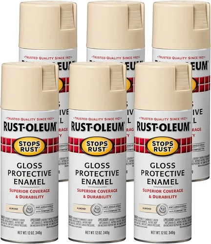 Miniatura 16 de Rust-Oleum 285092 - Pintura en aerosol para prevención del óxido, 12 onzas, transparente satinado Satinado claro