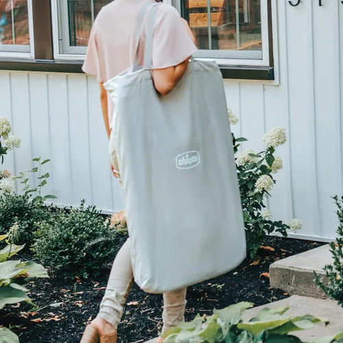 Miniatura 10 de Chicco LullaGo Anywhere LE - Moisés portátil con toldo, colchón impermeable y sábana bajera, moisés de viaje para bebé, incluye bolsa de transporte