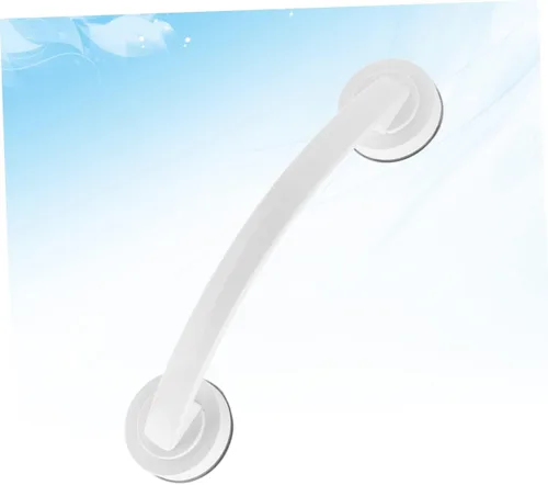 Miniatura 3 de jojofuny Barra de seguridad montada en la pared para adultos mayores reposabrazos fuerte para baño, ducha e inodoro diseño para áreas húmedas