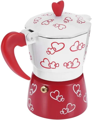 Miniatura 7 de Fdit Cafetera, Aleación de Aluminio Mocha Cafetera Estufa Cafetera Cafetera Percolador Cafetería Herramientas Para Oficina en Casa (S)