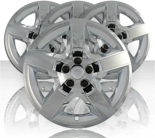 Miniatura 2 de Upgrade Your Auto Juego de cuatro tapacubos cromados de 17 pies para Pontiac G6 2007-2010 (atornillado)