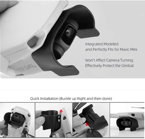 Miniatura 6 de Mavic Mini - Protector de cámara antirreflejos, protector de lente para DJI Mavic Mini/Mavic Mini 2
