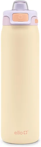 Miniatura 37 de Ello Pop & Fill Insulated Stainless Steel Water Bottle with Quick Fill Lid, Leakproof Locking, Sip or Chug Spout, BPA-Free, Double Wall Vacuum Negro