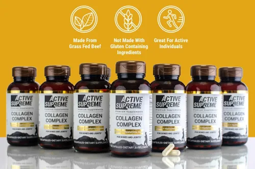 Miniatura 6 de Colágeno tipo 2 para apoyo articular Hidrolizado alimentado con pasto con ácido hialurónico y vitamina C Salud de las articulaciones y apoyo