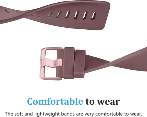 Miniatura 4 de Paquete de 6 correas para reloj inteligente Fitbit Versa 2, pulseras deportivas clásicas suaves de repuesto para mujeres y hombres