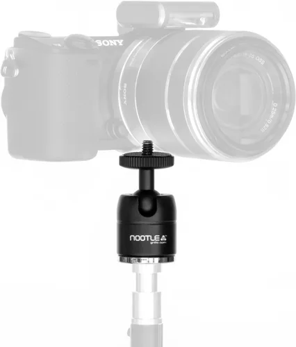 Miniatura 2 de GRIFITI Nootle - Soporte de cabeza esférica para iPad, soporte para trípode, cámara de video, soportes de teléfono, soportes, soportes de música