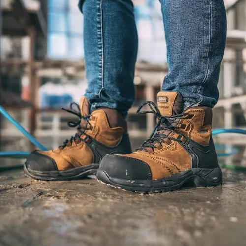 Miniatura 6 de Kodiak Botas de senderismo impermeables con punta compuesta de 6 pulgadas para mujer, Marrón medio