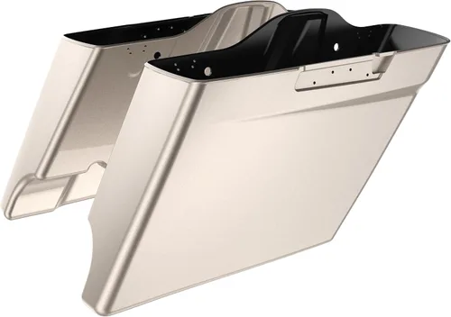 Miniatura 43 de Alforjas extendidas para Harley Touring Street Glide, Electra Glide, Road Glide 2014-2023 (whisky ámbar)
