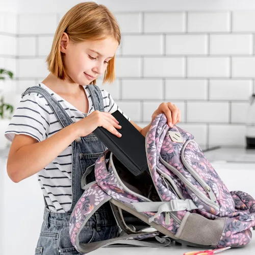 Miniatura 6 de Reaeon Estuche para lápices, bolsa de gran capacidad, bolsa organizadora de artículos de papelería para oficina, universidad, escuela, bolsa