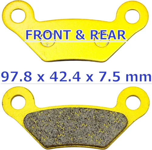 Miniatura 3 de Pastillas de Freno Delantero Trasero Frenos para John Deere HPX 4X4 Gator 2010-2011 - XUV Gator 620i 850 D 2010