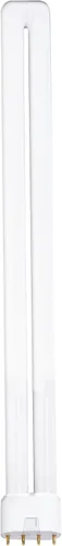 Satco S8665 4100K 36-Watt 2G11 Base T5 Tubo largo doble de 4 pines para balastos electrónicos, blanco