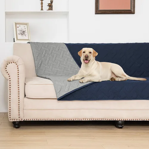 Miniatura 10 de BOCTOPUG Funda para Cama de Perro para Mascotas - Mantas, Alfombras y Almohadillas para Protección de Sofá, Fundas de Cama Impermeables, Manta
