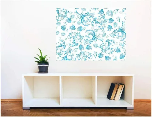 Miniatura 32 de Wall26 Adhesivo de pared extraíble – Círculos abstractos azul fresco Vista creativa de ventana para decoración del hogar/pared – 24 x 32 pulgadas