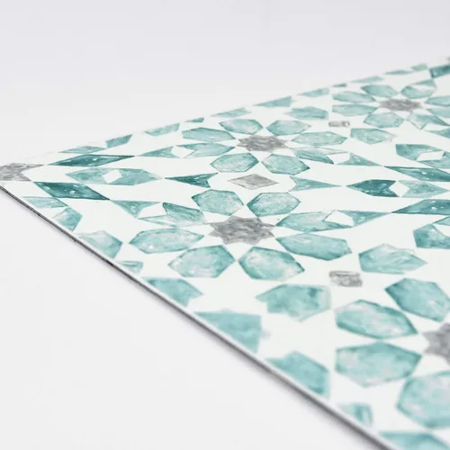 Miniatura 8 de FloorPops FP2949 Radiance Peel & Stick - Azulejos para suelo, color azul