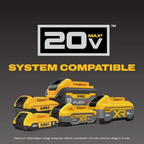 Miniatura 14 de DEWALT Atornillador de Impacto 20V MAX, Inalámbrico, 3 Velocidades, Batería y Cargador Incluidos (DCF845P1)