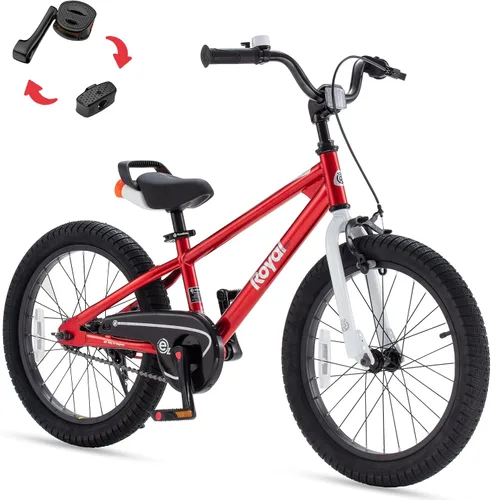 Miniatura 46 de RoyalBaby EZ Kids Bike 12 14 16 18 20 Inch Balance Pedal 2-in-1 Training Bicycle Boys Girls Ages 3 to 12 Years Easy Learn for Beginners
