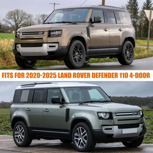 Miniatura 6 de Funda impermeable para coche de reemplazo para Land Rover Defender 110 de 4 puertas 2020-2025, cubiertas para todo clima de 6 capas con puerta