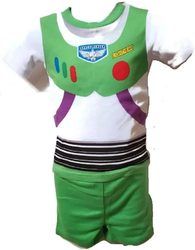 Miniatura 3 de Disney Pixar Toy Story Buzz & Woody - Conjunto de pijama de 4 piezas para niños pequeños, talla 2T Multi, Variado