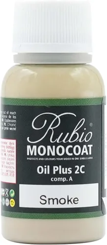 Miniatura 134 de Rubio Monocoat Muestra de Acabado de Aceite para Madera - Puro Aceite Plus Parte A Aceite de Linaza de Secado Rápido y Ecológico para Uso Pure