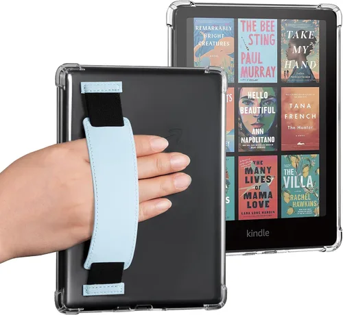 Miniatura 18 de iDLEHANDS Funda magnética transparente para Kindle Paperwhite de 7" de 12ª generación 2024 y Kindle Colorsoft - con AirBag compatible con iPhone