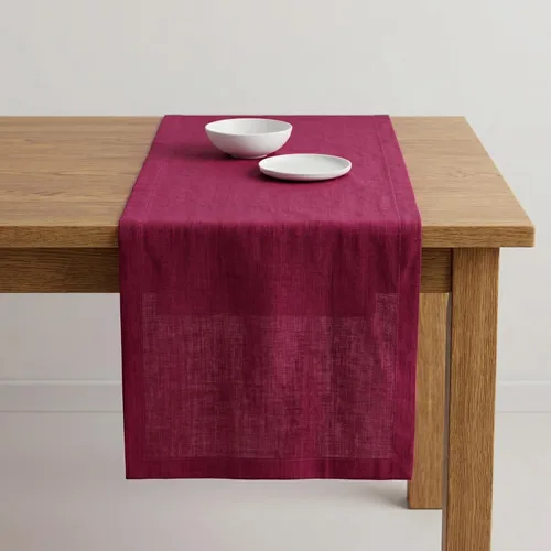 Miniatura 43 de Solino Home Camino de mesa de lino blanco de 36 pulgadas, 100% lino puro, camino de mesa pequeño de 14 x 36 pulgadas, ideal para tocador y mesas 01