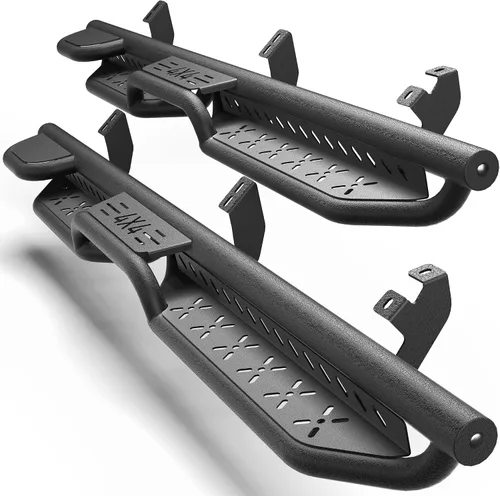 Miniatura 17 de Estribos para Wrangler JK 2007-2018, pasos de trabajo de acero resistente Heavy-Duty Work Steps, 550-LB Capacity, Easy Cab & Bed Access, Jobsite