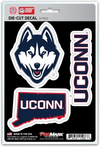 Miniatura 9 de FANMATS NCAA Unisex NCAA 3 Piece Decal Set