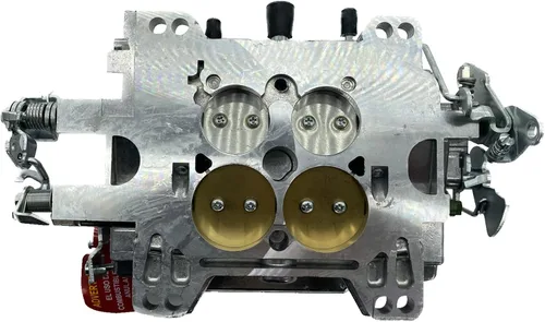 Miniatura 6 de 1905 - Repuesto de carburador de 4 barriles para AVS2 Serie 650 CFM, refuerzo anular con acabado satinado, orificio cuadrado (estrangulador manual)
