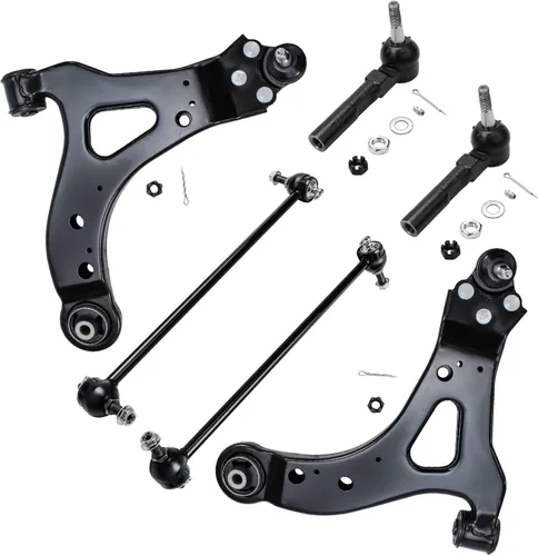 Miniatura 45 de Detroit Axle - Kit de extremo delantero para Chrysler 300 Dodge Charge Challenger 2011-2023, 2 brazos de control inferiores traseros 2 rótulas