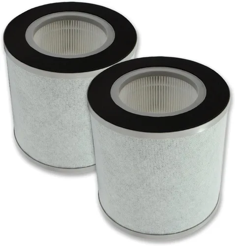 PUREBURG Filtro de repuesto compatible con purificadores de aire Elechomes EPI236, paquete de 2 unidades H13 HEPA de 4 etapas de filtración de