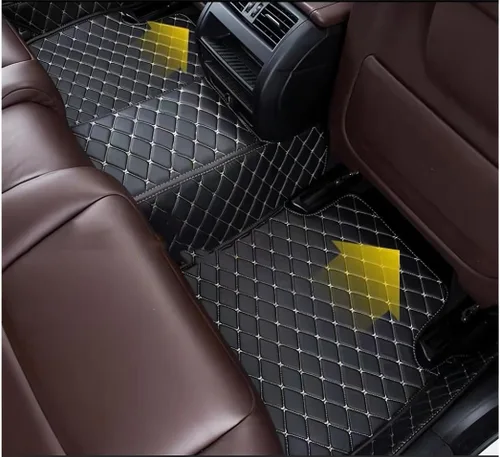 Miniatura 4 de Alfombrillas personalizadas de cuero artificial para automóvil, impermeables, antideslizantes, adecuadas para automóviles, SUV, camionetas, protegen