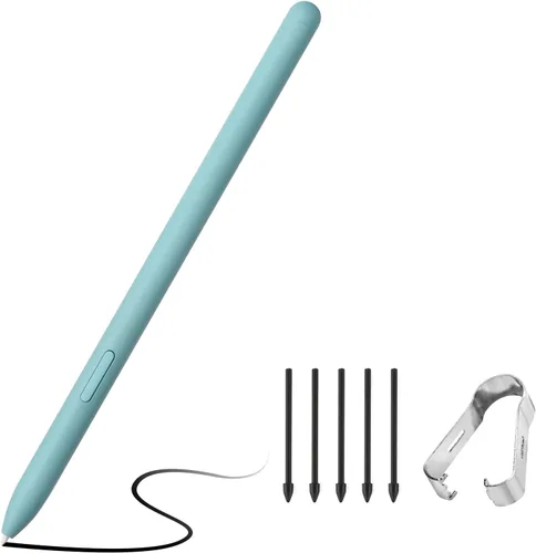 Miniatura 6 de Compatible con Galaxy Tab S6 Lite S Pen Reemplazo Compatible con Samsung Galaxy Tab S6 Lite Stylus Touch S Pen Negro
