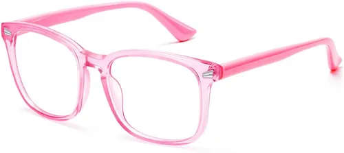 Miniatura 16 de Gafas de luz azul para niños, gafas de luz azul para niños, anteojos falsos para niños de 6 a 18 años
